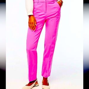 🆕 J crew factory straight leg Kallie pants size 4 hot pink